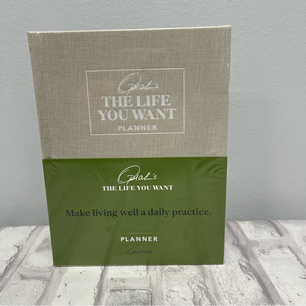 Oprah's "The Life You Want Planner" - NWOT